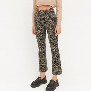 Free People Mod Cropped Kick Flare Pants Size 6